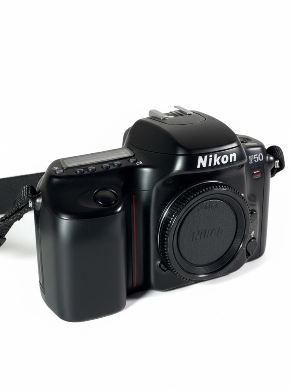 Nikon F50 35mm Film SLR Camera Body Black Made in Japan Vintage